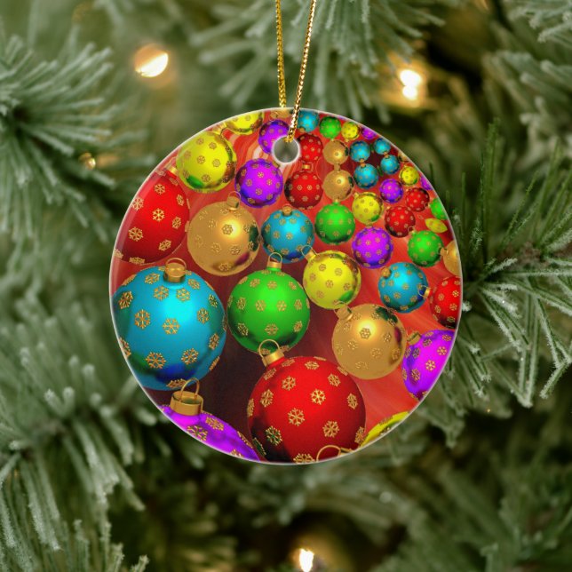 Julprydnadsjambore Julgransprydnad Keramik (Träd)