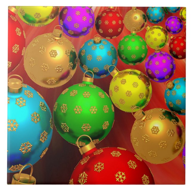 Julprydnadsjamboree Kakelplatta (Framsidan)