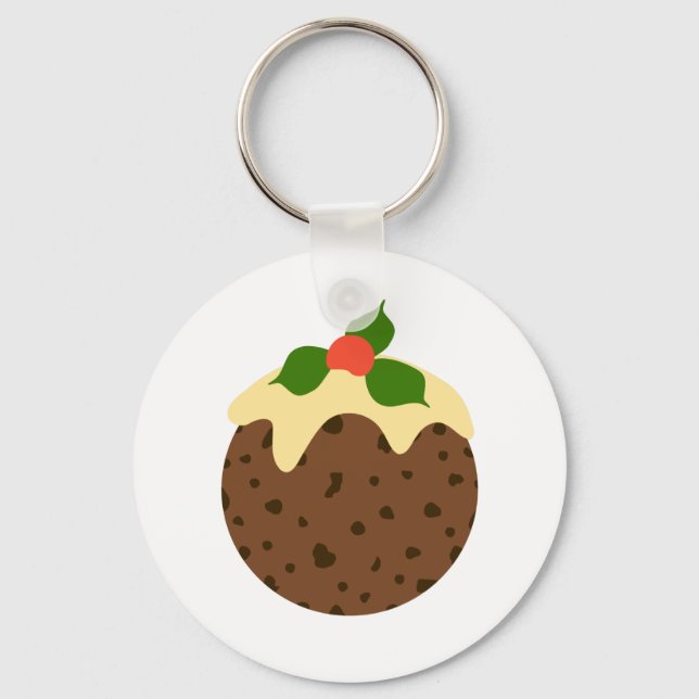 Julpudding Nyckelring (Framsida)
