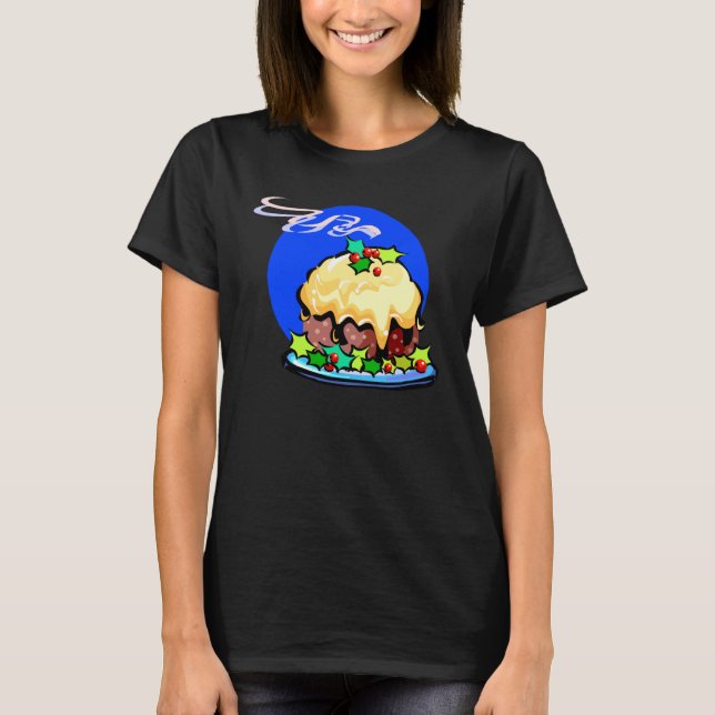 Julpudding T-shirt (Framsida)