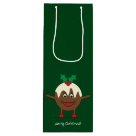 Julpudding tecknade figurer