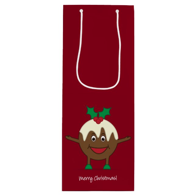 Julpudding tecknade figurer (Framsidan)