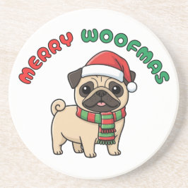 Julpug Underlägg: Merry Woofmas Underlägg