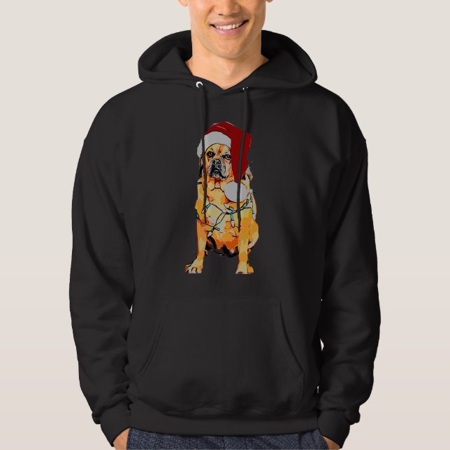 Julpuggle Hoodie (Framsida)