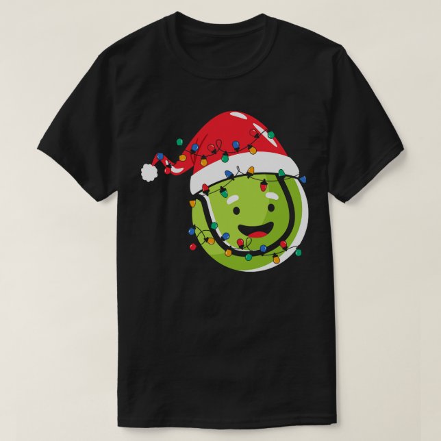 Julpun christmas-glödlampa, Santa T Shirt (Design framsida)