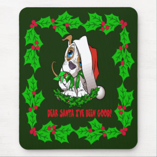 Julpuppens musknapp musmatta