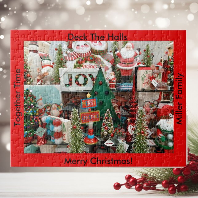 Julpussel DITT NAMN Dekar Halls Pussel (Skapare uppladdad)