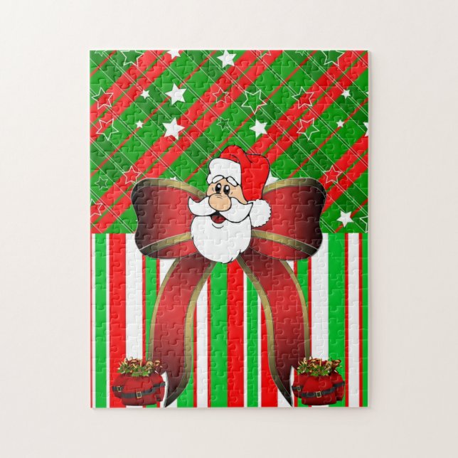 Julpussel Santa Pussel (Vertikal)