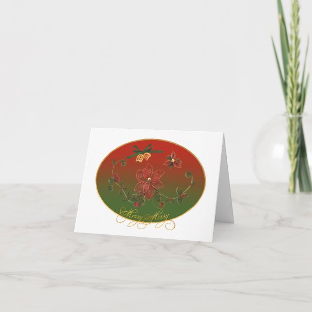 JulQuill Helgkort (Framsida)