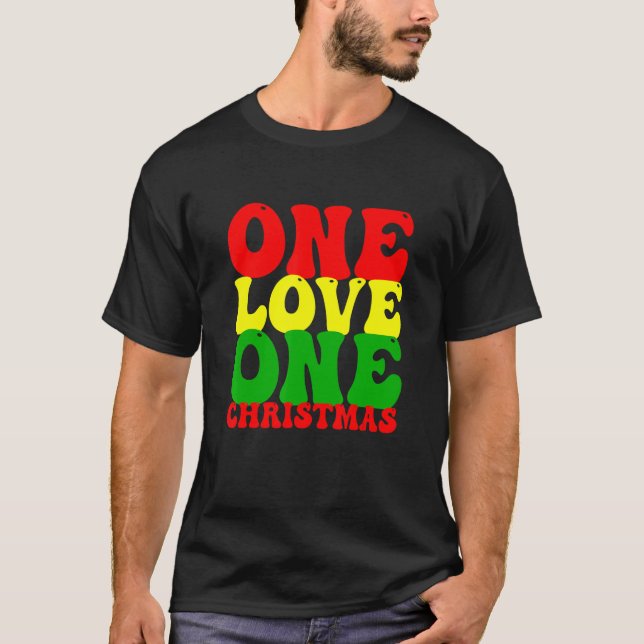 julreggae Rasta T Shirt (Framsida)