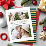 Julregnbåge, färgstark 1 bild anteckningskort<br><div class="desc">Budgeten Fotokollage christmas regnbåge färglöst rand är en samling av helgdag i roligtens lysande familj.</div>