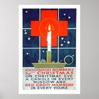Julrekrytering i Röda Kor Poster (US00206)