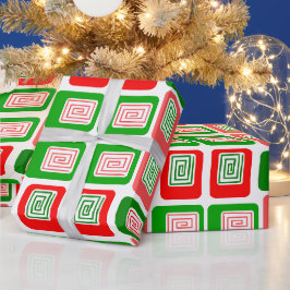 Julrektanglar Presentpapper