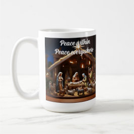 Julreligionen Andlig Nativitetsscenen Kaffemugg