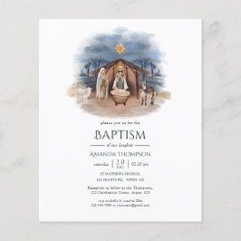 Julreligiös dopinbjudan flygblad