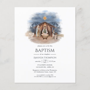 Julreligiös dopinbjudan flygblad