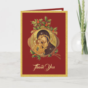 Julreligiös Tacksägelse Jesus Maria Skrift Helgkort