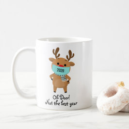 Julren 2020 Oj Hjort Inte ett Bra år Kaffemugg