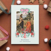 Julren Botanisk Röd Blommig Foto