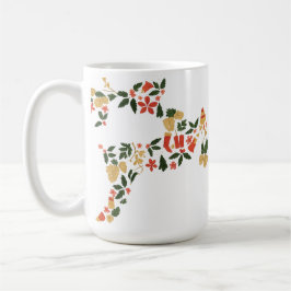 Julren Collage – Festlig Helgdag Kaffemugg