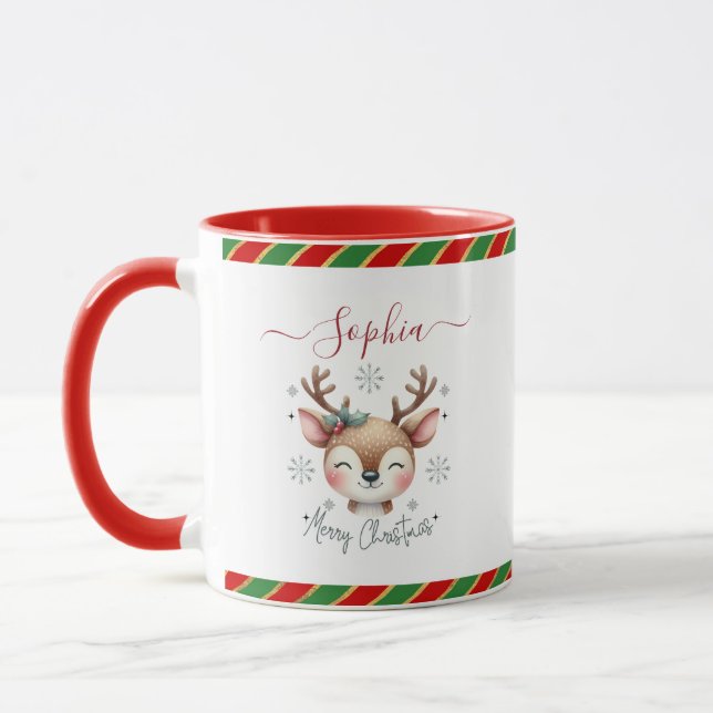 Julren Face Holiday Present Mugg (Vänster)
