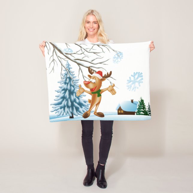 Julren Fleece Blanket 30x40 (På plats)