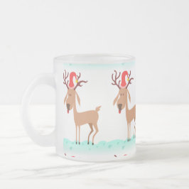 Julren Julmatta Frostad Glas Mugg
