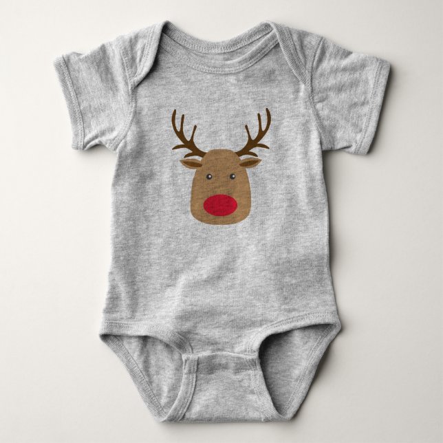 Julren Romper Baby Småbarn Kids T Shirt (Framsida)