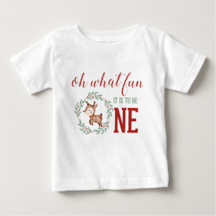 Julrenar 1:a födelsedag t shirt