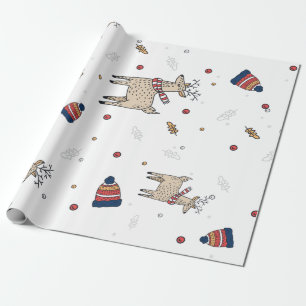 Julrenar Hats Mönster Presentpapper