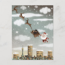 Julrenar Helg Vykort