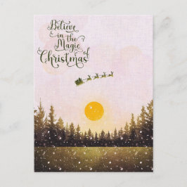 Julrenar Helg Vykort