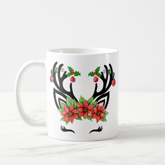 Julrenar Kaffemugg (Vänster)