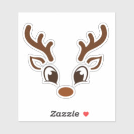 Julrenar Klistermärken