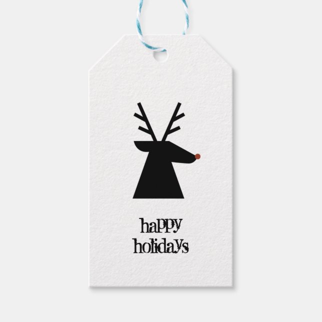 Julrenar Presentetikett (Framsidan)