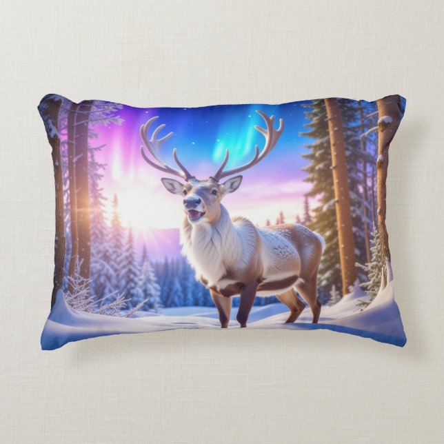 Julrenar Prydnadskudde (Framsidan)