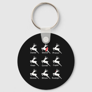 Julrener Dancer Ballet Ballerina Dance T Nyckelring