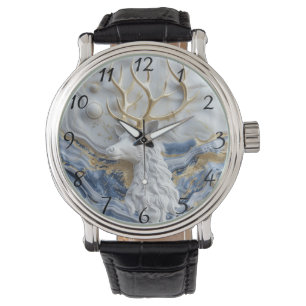 Julrenmagisk display armbandsur