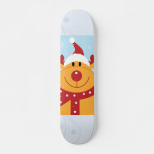 Julrenskateboard Mini Skateboard Bräda 18,5 Cm