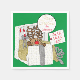 Julrenskorgen Pappersservett