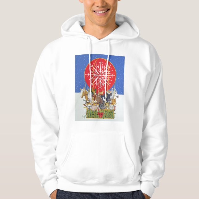 Julresa Sweatshirt Med Luva (Framsida)