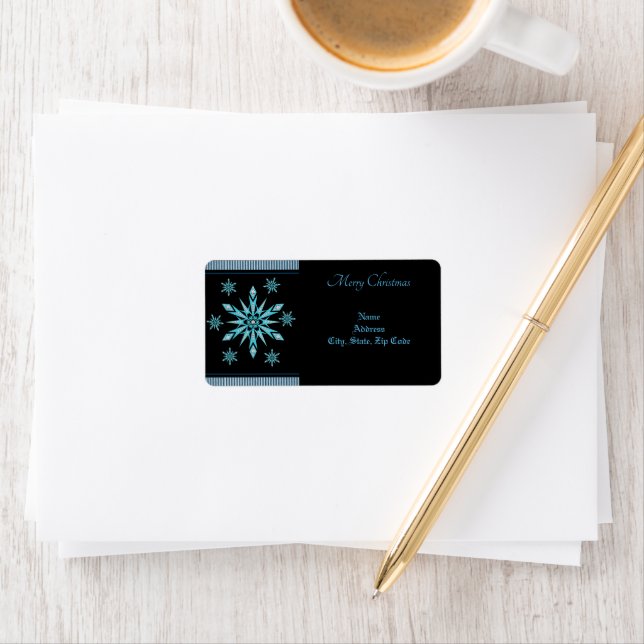 Julretur/ Leveransadress, etikett Adressetikett (Insitu)