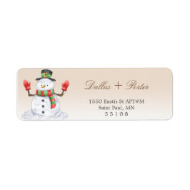 JulReturetiketter Returadress Etikett