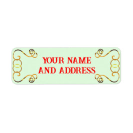 JulReturetiketter Returadress Etikett