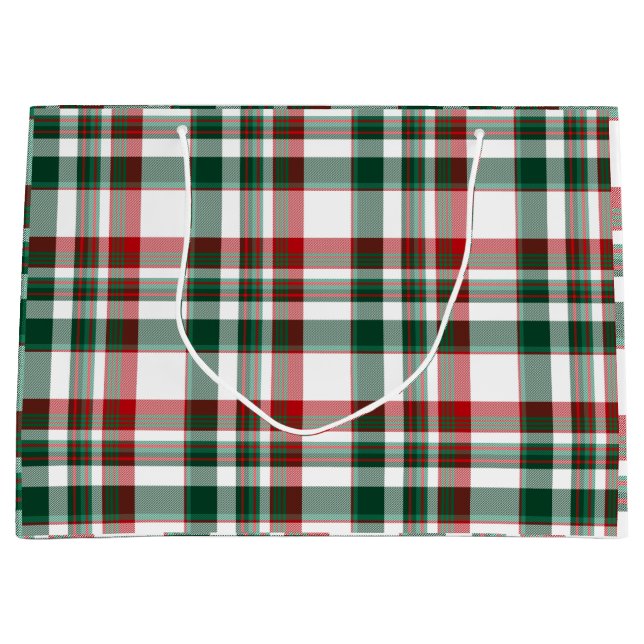 Julröd och grön rutig  (Framsidan)