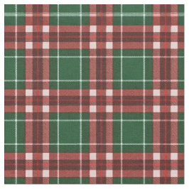 Julröda Gröna Jul Plaid Tartan Rutig Tyg