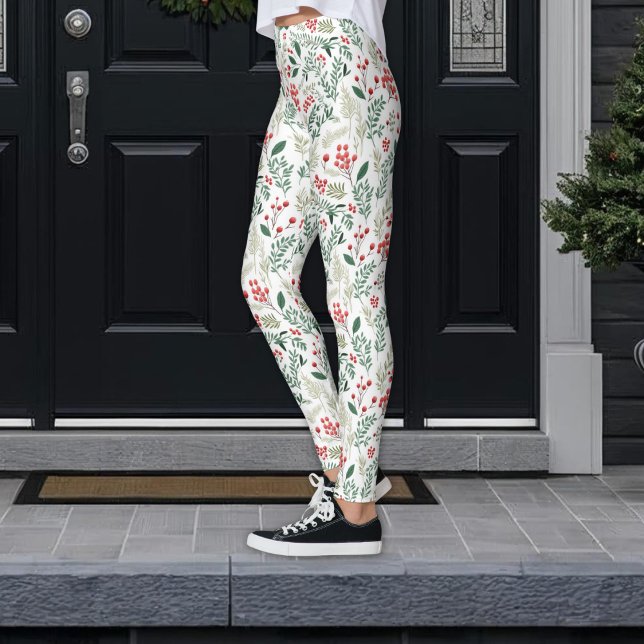 Julröda järnekbär leggings (Skapare uppladdad)