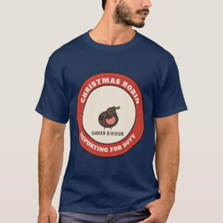 Julröding: Rapporterar för tjänstgöring T Shirt