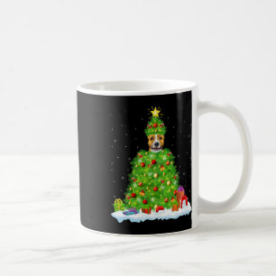 Julrolig Staffordshire Bull Terrier Hund Jul Kaffemugg
