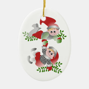 JulRoligt Julgransprydnad Keramik